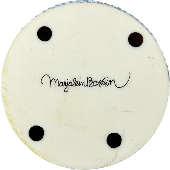 Hallmark Marjolein Bastin Party Shoes Trinket Box with Rubber Stamp - Picture 7 of 11